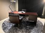 Minotti Linha Studio Desk 200cm Palisander cable passage, Huis en Inrichting, Bureaus, Ophalen of Verzenden, Nieuw