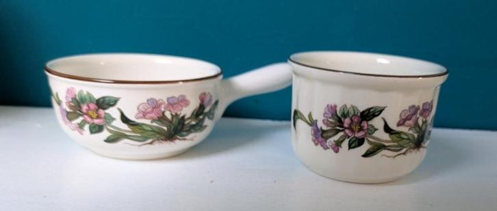 Twee Villeroy & Boch Botanica schaaltjes, Huis en Inrichting, Keuken | Servies, Zo goed als nieuw, Schaal of Schalen, Overige stijlen