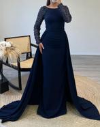 Prachtige Abiye/Feestjurk - Maat 42/44, Galajurk, Blauw, Maat 42/44 (L), Ophalen of Verzenden