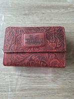 Nieuwe leren Hunters portemonnee, Ophalen, Nieuw, Rood, Leer