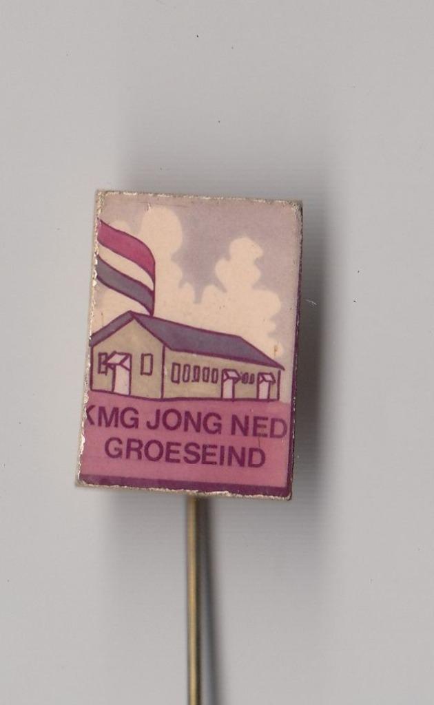 Scouting Groeseind KMG Jong Nederland speldje, Verzamelen, Speldjes, Pins en Buttons, Gebruikt, Speldje of Pin, Overige onderwerpen