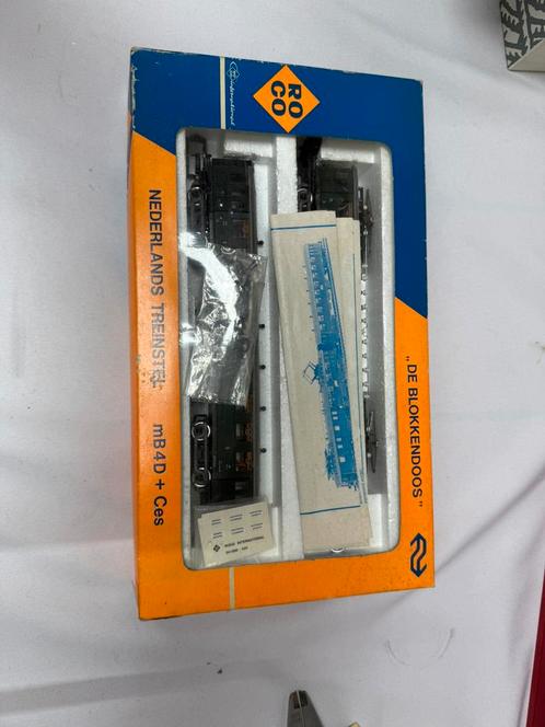 ROCO mB4D + Ces de Blokkendoos NS H004190 S VP 145 OBO, Hobby en Vrije tijd, Modeltreinen | H0, Zo goed als nieuw, Wagon, Roco
