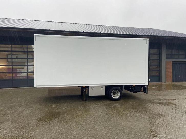 VELDHUIZEN Be oplegger 5.5 ton met laadklep 750 kg, Auto's, Vrachtwagens, Bedrijf, Te koop, Aanhangers en Opleggers, Overige brandstoffen