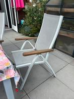 5 standenstoelen, tuinstoel, stoel, wit, Jysk, Ophalen, Gebruikt