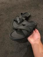 Originele hermes kazimir slippers maat 46, Kleding | Heren, Schoenen, Ophalen of Verzenden, Zo goed als nieuw, Zwart