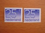 NVPH 1110A Cijfer type Crouwel rolzegel 2x, Postzegels en Munten, Postzegels | Nederland, Ophalen of Verzenden, Na 1940, Postfris