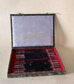 12 speksteen beiteltjes, Verzenden, Zo goed als nieuw