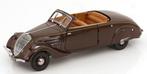 Jsn Norev 1:18 Peugeot 402 Eclipse 1937 Chocolate, Hobby en Vrije tijd, Modelauto's | 1:18, -, Norev, Ophalen of Verzenden, -