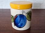 Vintage keramische pot met fruitmotief - Zell am Harmersbach, Antiek en Kunst, Ophalen