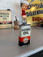 Vintage Olie blik Flying A Household Oil, Verzamelen, Ophalen, Gebruikt, Gebruiksvoorwerp, .
