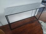 Sidetable muurtafel marmer, Huis en Inrichting, Tafels | Sidetables, Ophalen, 100 tot 150 cm, Zo goed als nieuw, Modern