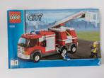 Lego City 7239 Fire Truck brandweerauto, Kinderen en Baby's, Complete set, Ophalen of Verzenden, Lego, Zo goed als nieuw