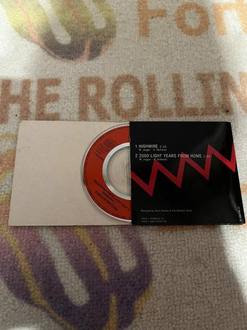 Rolling Stones – Highwire 3 Inch CD Mini-Single., Cd's en Dvd's, Cd's | Rock, Gebruikt, Poprock, Ophalen of Verzenden