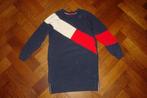 Tommy Hilfiger sweat sweater jurkje, rood wit blauw maat 116, Kinderen en Baby's, Kinderkleding | Maat 116, Tommy Hilfiger, Meisje