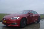 Tesla Model S 100D - Panoramadak - NAP 100D (bj 2018), Auto's, Tesla, Automaat, Gebruikt, Beige, 110 €/maand