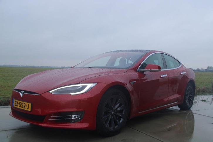 Tesla Model S 100D - Panoramadak - NAP 100D (bj 2018), Auto's, Tesla, Bedrijf, Te koop, Model S, 4x4, ABS, Achteruitrijcamera