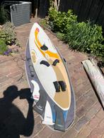 Surfplank Tiga compleet, Watersport en Boten, Windsurfen, Minder dan 250 cm, Ophalen of Verzenden, 5 tot 7 m², Gebruikt