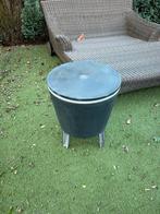 Tuin bijzettafel / koeler, Ophalen, Gebruikt, Rond, Kunststof