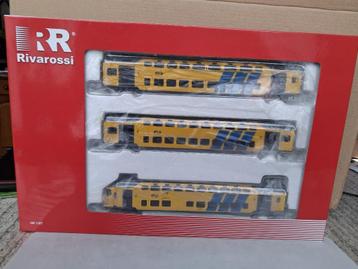 zeer nette rivarossi  DDM trein set met stuurstand wagen h0 beschikbaar voor biedingen