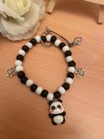 Telefoonkoird-kort- Panda, Wit, Nieuw, Ophalen of Verzenden, Met bedels of kralen