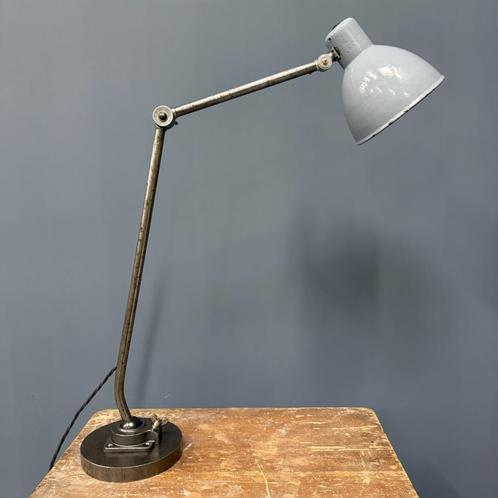 Grote oude Kandem werkplaats tafellamp model 566 industrieel, Huis en Inrichting, Lampen | Tafellampen, Gebruikt, 75 cm of meer