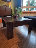 Vintage viekamte salontafel Leolux uit jaren 70, Ophalen, Gebruikt, 100 tot 150 cm, Brutalistisch