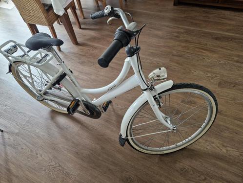 Batavus Diva wit, Fietsen en Brommers, Fietsen | Meisjes, Gebruikt, 26 inch of meer, Handrem, Versnellingen, Ophalen