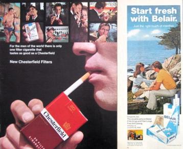 19 vintage advertenties reclames sigaretten 67-81 sigaret beschikbaar voor biedingen