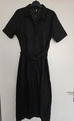 Zwarte broderie jurk Eksept maat XL, Gedragen, Maat 46/48 (XL) of groter, Zwart, Ophalen