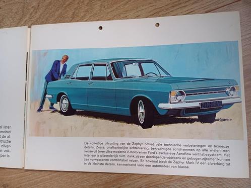 Ford Zephyr brochure uit 1964, Boeken, Auto's | Folders en Tijdschriften, Zo goed als nieuw, Ford, Verzenden
