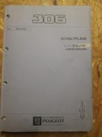 Dik werkplaatshandboek Peugeot 306 Elektrische schema's, Ophalen of Verzenden