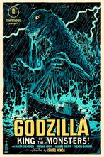 Godzilla, Verzamelen, Rechthoekig Staand, Ophalen of Verzenden, Zo goed als nieuw, A1 t/m A3