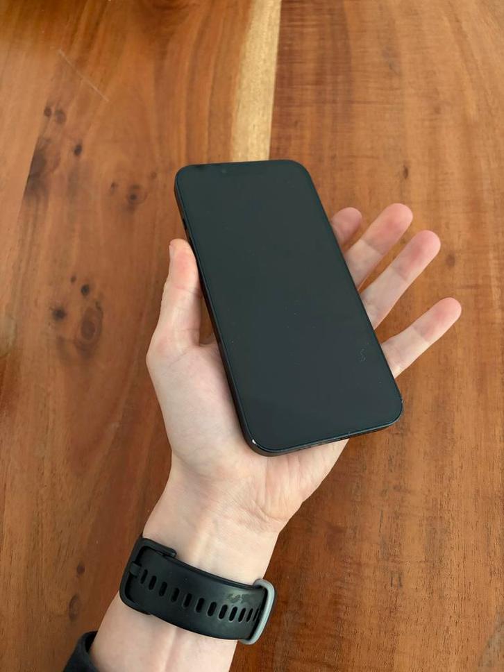 iPhone 13 Zwart 128GB - Topstaat!, Telecommunicatie, Mobiele telefoons | Apple iPhone, Zo goed als nieuw, 128 GB, Zonder abonnement
