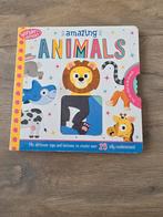 Wonder Wheel Amazing Animals Boek, Gelezen, Ophalen of Verzenden, Wonder Wheel, Uitklap-, Voel- of Ontdekboek