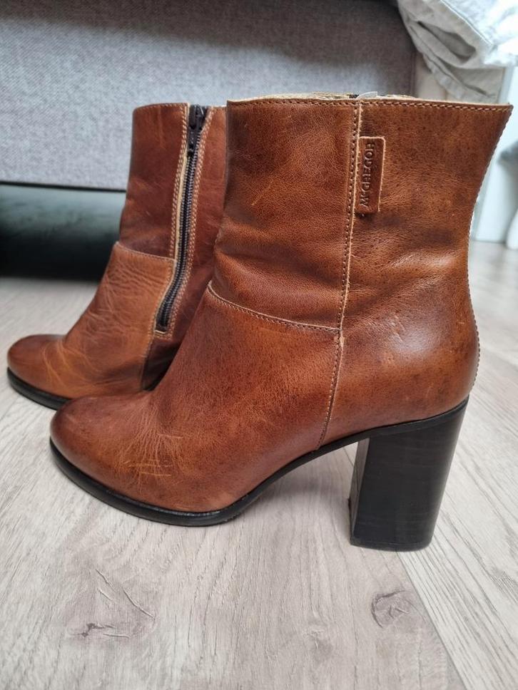 Nieuwe lederen McGregor laarzen, maat 38, Kleding | Dames, Schoenen, Nieuw, Hoge laarzen, Zwart, Ophalen of Verzenden