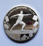 Samoa 2 Dollars 2020 Olympia Tokio, Verzenden, Zilver