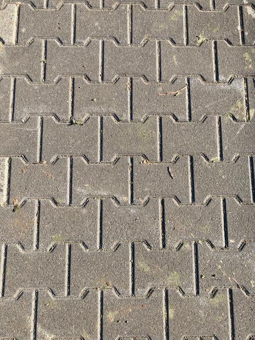 gebruikte H-profiel 8 dik zwart of grijs, Tuin en Terras, Tegels en Klinkers, Gebruikt, Klinkers, Beton, 10 m² of meer, Ophalen of Verzenden