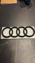 Audi Q55 Etron (2020) gril logo mat zwart, Ophalen of Verzenden, Nieuw, Audi