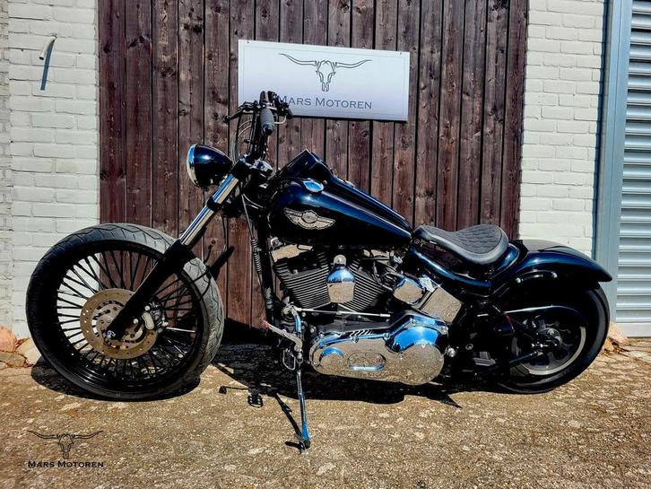 HARLEY-DAVIDSON Softail Anniversary custom (bj 2003), Motoren, Motoren | Harley-Davidson, Particulier, Overig, meer dan 35 kW