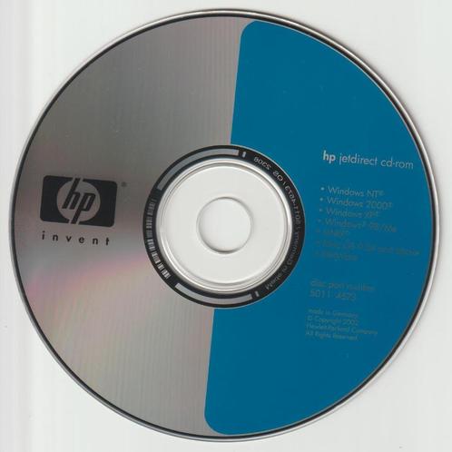 HP Jetdirect 2002, Computers en Software, Besturingssoftware, Gebruikt, Ophalen of Verzenden