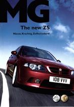 Brochure MG ZS 2004, Ophalen of Verzenden, Gelezen, Overige merken