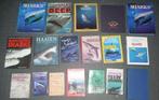 19 boeken over SHARKS, Haai HAAIEN + 2 stickers: NIET LOS TE, Ophalen of Verzenden, Zo goed als nieuw, Vissen