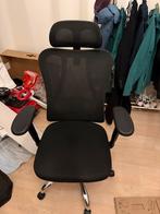 HBADA P3 Ergonomische Bureaustoel - Zo Goed Als Nieuw, Huis en Inrichting, Bureaustoelen, Zwart, Ophalen of Verzenden, Zo goed als nieuw