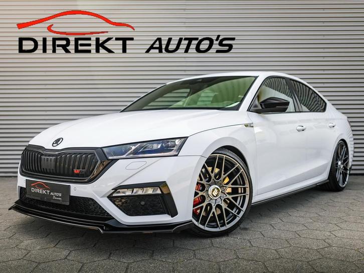 Skoda Octavia 2.0 TSI RS MILOTEC 266PK CANTON KEYLESS CAMERA, Auto's, Skoda, Bedrijf, Te koop, Octavia, Achteruitrijcamera, Airbags