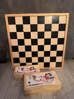 Heutink dambord en schaakbord!, Ophalen of Verzenden, Zo goed als nieuw