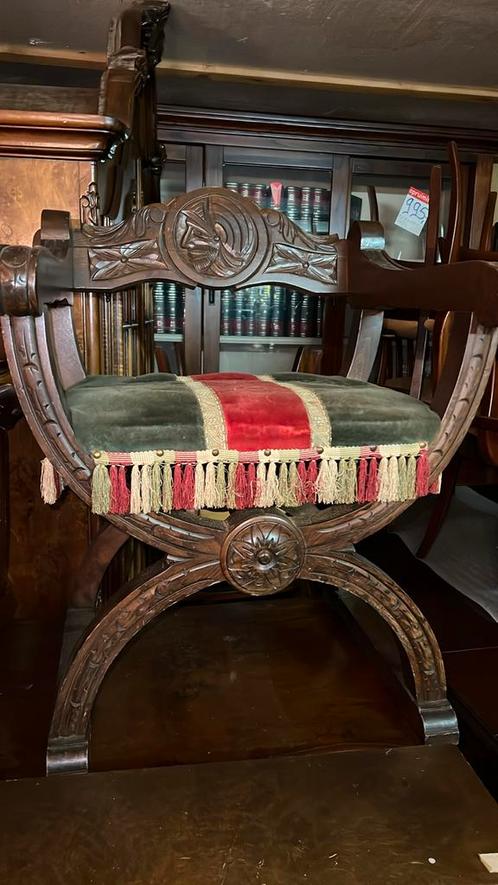Antieke dagobert fauteuil, Antiek en Kunst, Antiek | Meubels | Stoelen en Banken, Ophalen
