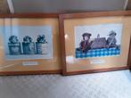 Anne Geodes 2 ingelijste posters, Huis en Inrichting, Ophalen of Verzenden, Zo goed als nieuw, Hout, Minder dan 50 cm