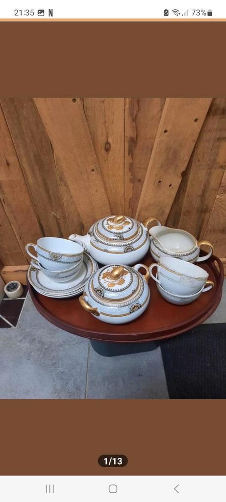 Baker & co Engels thee servies  uit ongeveer 1930 95jaar oud, Antiek en Kunst, Antiek | Servies compleet, Ophalen of Verzenden