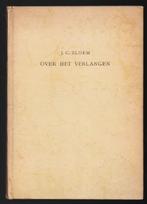 J.C. Bloem ~ Over het verlangen ~ Stols ~ 1941 ~ 28 / 250, Verzenden, Gelezen, Nederland