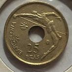 25 pesetas Spanje 1991 olympische spelen 1992, Postzegels en Munten, Munten | Europa | Niet-Euromunten, Ophalen of Verzenden